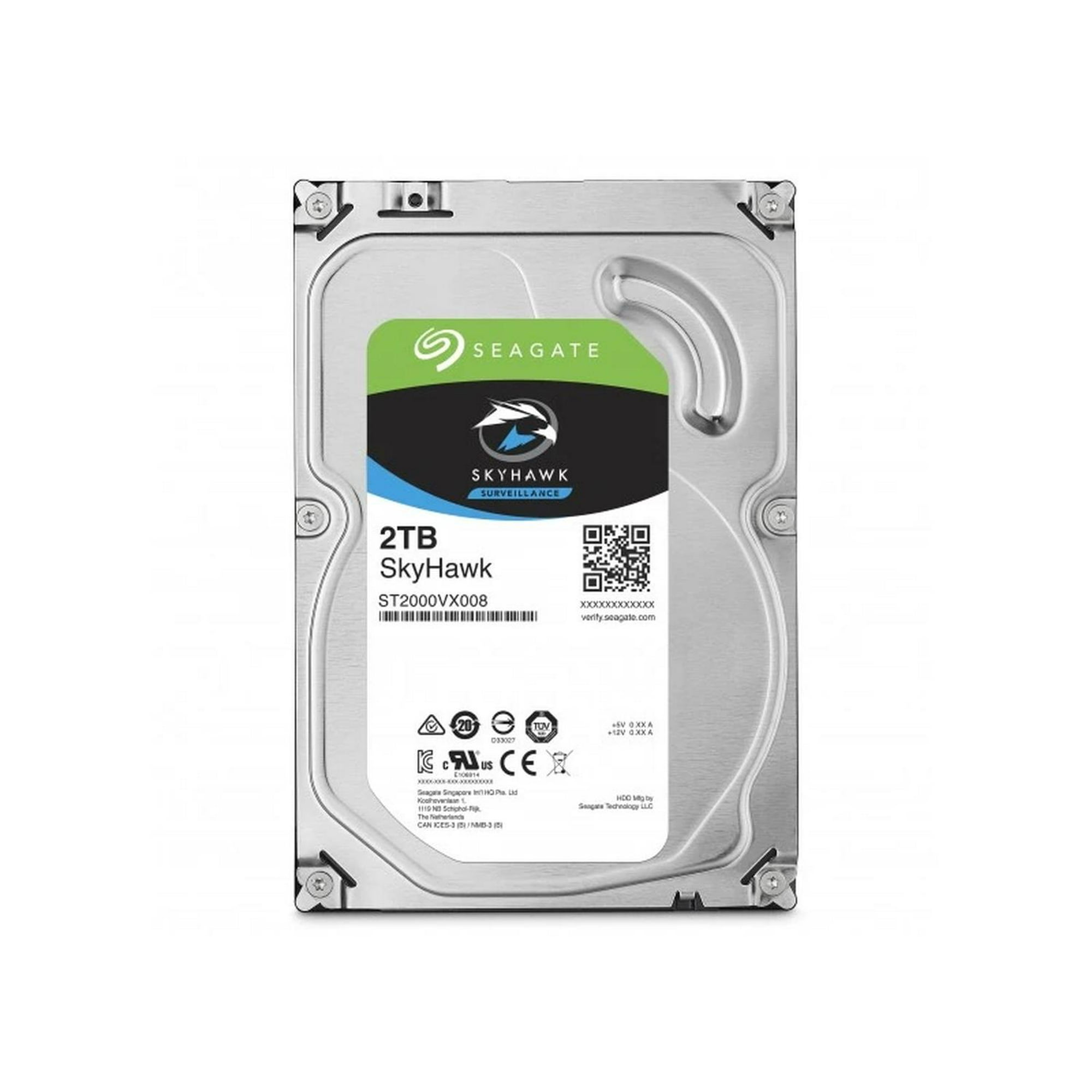 Seagate - Disco Duro De Vigilancia Skyhawk 2tb Verde