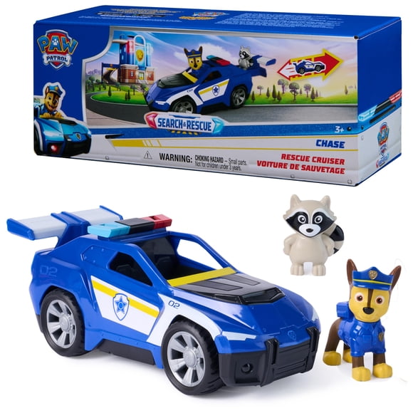 Vehículo de juguete Paw Patrol Search & Rescue Chase con 2 figuras