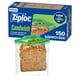 thumbnail image 1 of Bolsas de almacenamiento de alimentos con cierre hermético para sándwiches y aperitivos, 150 bolsas, 1 of 7
