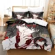 thumbnail image 1 of ed Vox Akuma Bedding Set Boys Girls Size Duvet Cover Pillowcase Bed Kids Adult Fashion Home Textileextile Bed Sheets, 1 of 5