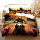 thumbnail image 1 of 3D Motorcycle Bedding Sets Duvet Cover Set With Pillowcase Twin Full Queen King Bedclothes Bed LinenBed Sheets, 1 of 5