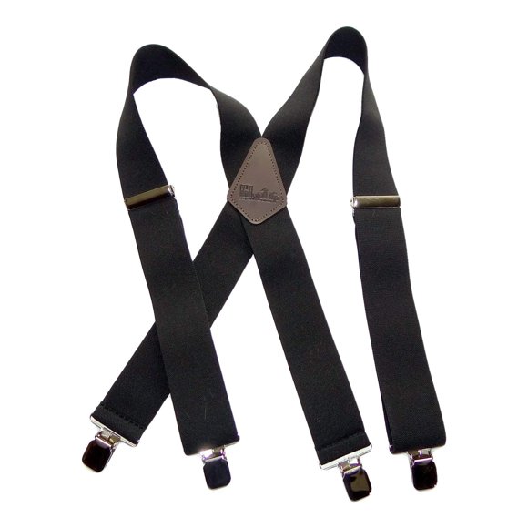 Tirantes Hold‑Up 5 cm Negro de Alta Resistencia con Cruzado en X