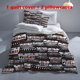 thumbnail image 1 of 3pcs Chocolate Hazelnut Theme Printed Bedding Set Soft Duvet Cover and Two Pillowcases, 1 of 5