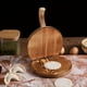 thumbnail image 3 of 1pc Wooden Manual Dough Press Roller, Corn Tortilla Dumpling Skin Bun Skin Press Mold, Kitchen Baking Pastry Maker, Press Board Noodle Machine Tool, Kitchen Tools, 3 of 4