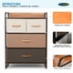 thumbnail image 4 of Cajonera Organizador Comoda 4 Cajones Metal Madera Tela, 4 of 7