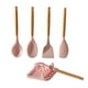 thumbnail image 5 of Juego De Utensilios De Cocina Para Casa De Muñecas, Accesorios Ricos, Adorno Para Casa De Muñecas 1:6, Rosa, 5 of 5