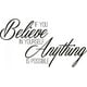 thumbnail image 1 of Decomural Believe In Yourself Inspirational WS-32384, 1 of 2
