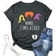 thumbnail image 1 of Camisa de maternidad HEYO Sanderson Sister Witch Halloween Grey, 1 of 3
