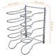 thumbnail image 2 of Organizador para sartenes y ollas CAXXA, resistente, cromado, 2 of 9