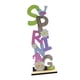 thumbnail image 1 of Primavera De Pascua Adorno De Madera Escritorio Estatuilla De Mesa Juguetes Primavera Vertical, 1 of 5