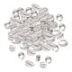 thumbnail image 1 of Clips de Colgante de fianza, cierres Colgantes de semillas de Conectores de cadena Hebilla de para accesorios de fabricación de , Plata, 1 of 5