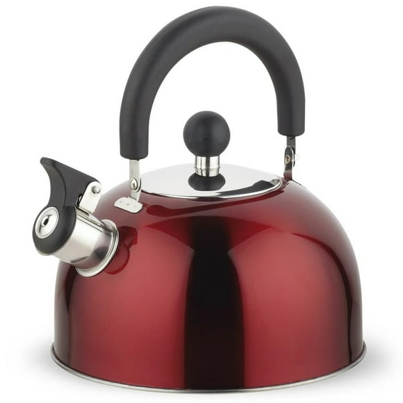 Tetera Roja Sicilia Acero Inoxidable