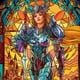 thumbnail image 3 of Playmat Topdeck Colección Vitrales - Paladín, 3 of 3