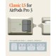 thumbnail image 2 of Funda Spigen Classic LS Stone Retro para AirPods Pro 3, 2 of 8