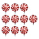 thumbnail image 2 of 10 Piezas Papel De Aluminio Redondo Caramelo Piruleta Globo Cumplea?os Fiesta Decoración Rojo, 2 of 4