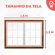 thumbnail image 2 of Pack X5 Malla Antimosquito Ventana 130x150cm Cortar a cualquier tamaño. Mosquitera Moscas, 2 of 6