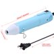 thumbnail image 2 of Pistola térmica mofa Mini Hot Air 150 W 110 V con soporte azul, 2 of 7