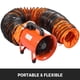 thumbnail image 4 of Manguera de ductos VEVOR de PVC flexible de 25 pies para ventilador de 10 pulgadas, 4 of 9