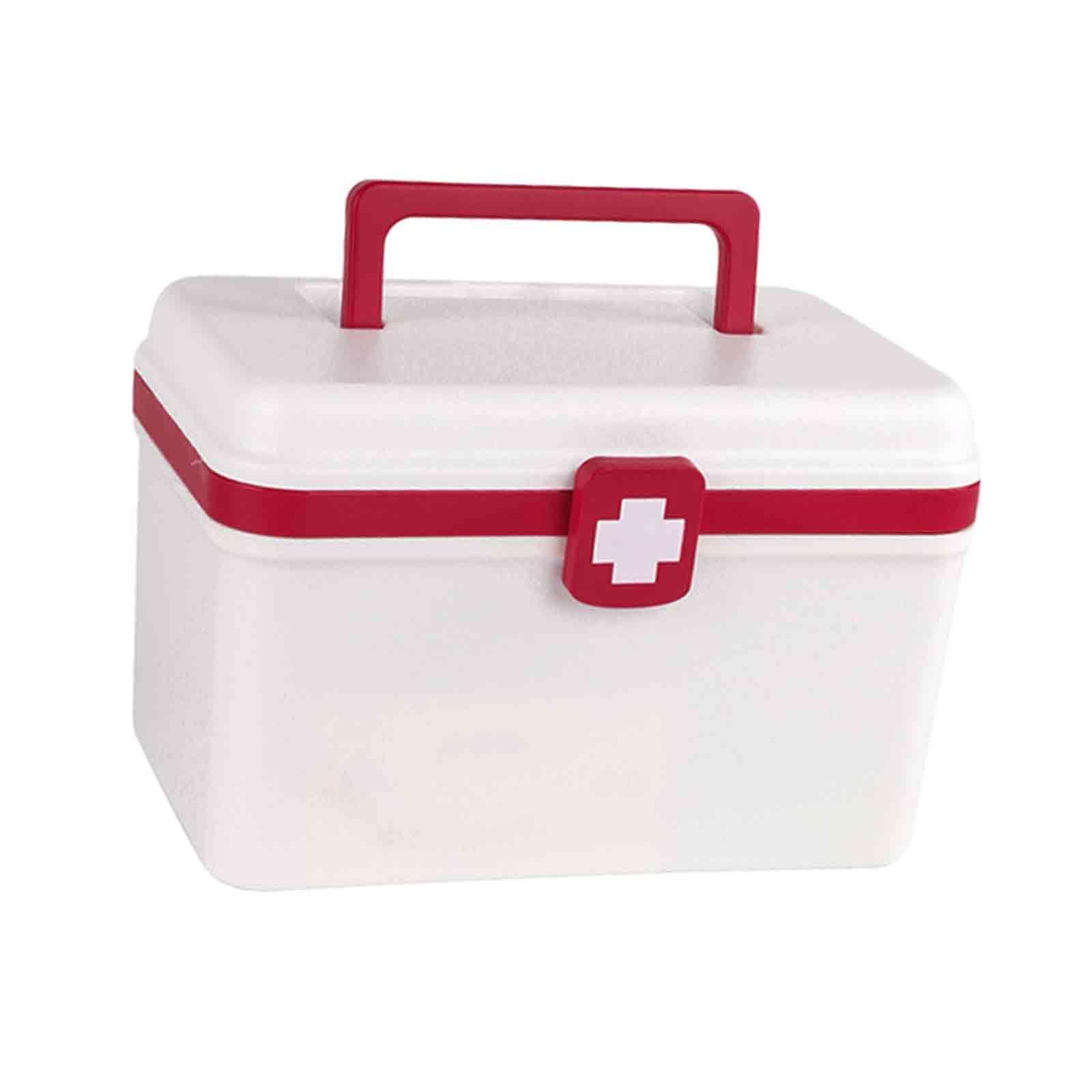 Ioensy - Caja Médica, Caja De Primeros Auxilios, Caja De Almacenamiento, Caja De Primeros Auxilios Para Coser Coche De Juguete