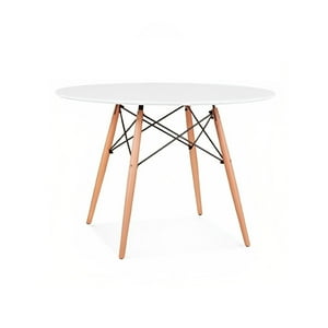 Klik Muebles - Mesa De Comedor Eames 80Cm Redonda - Blanca