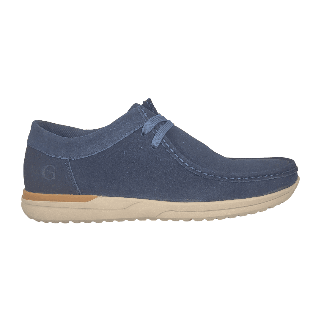 Zapatos Casuales Garvioli Azul Hombre S3241-2 - Talla 40
