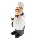 thumbnail image 5 of Chef Italiano En Forma De Adornos De Cocina Resina Cocinero Estatua Tama?o-3, 5 of 5