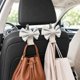 thumbnail image 2 of Gancho para coche BVGACI pack de 2, lazo bonito, blanco, PVC, 15 kg, 2 of 5