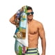 thumbnail image 5 of Omar y Hana Fondo Toalla de playa de secado rápido con diseño temático, regalo para mujeres y niñas, ideal para cumpleaños, fans, amantes de la música, uso en la playa o al aire libre, 78 × 180 cm, 5 of 6