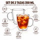 thumbnail image 2 of SET 2 TAZAS ICE TEA DOBLE PARED BOROSILICATO 350ML, 2 of 5