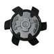 thumbnail image 4 of Tacos de golf SOFTSPIKES Stealth, negros, unisex, para adultos, 4 of 9