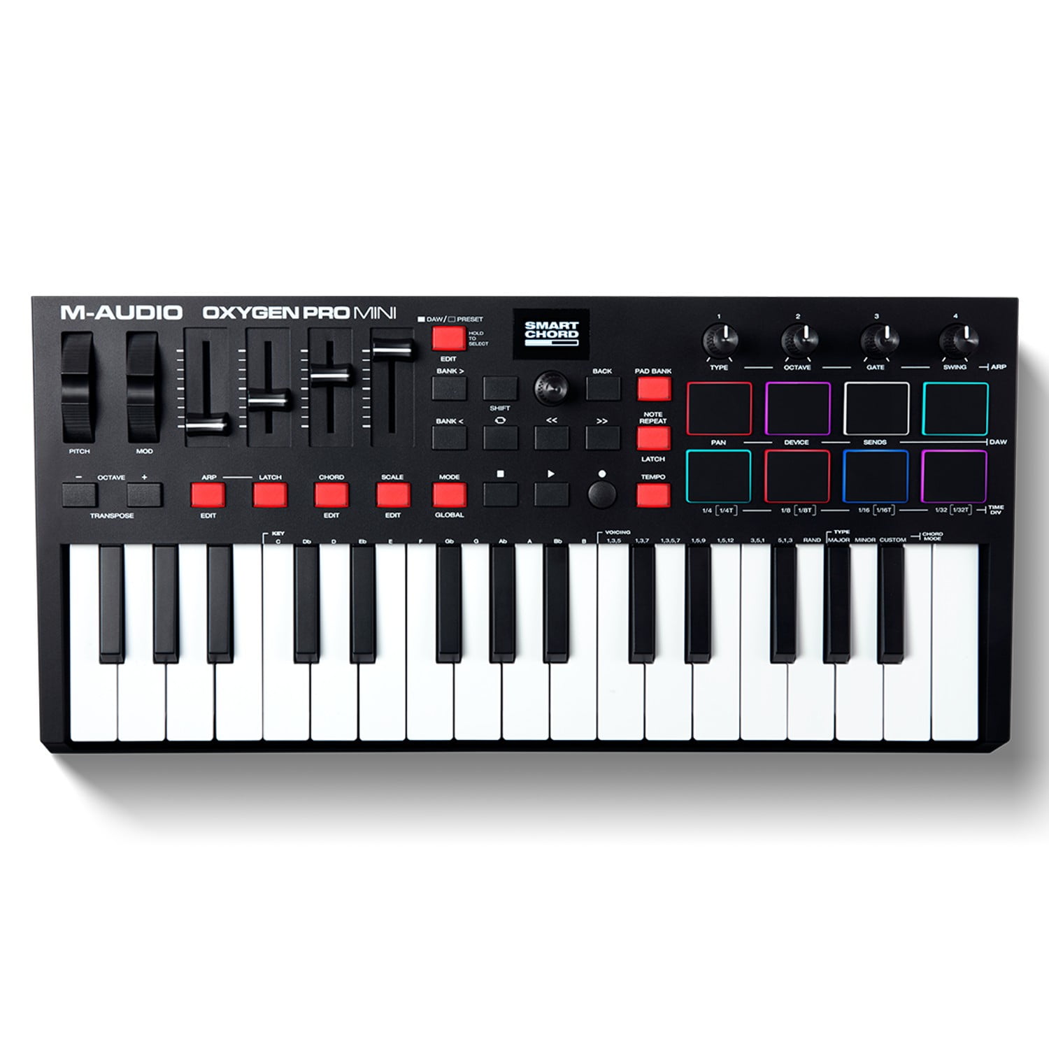 Controlador Midi M-audio Oxigen Pro Mini