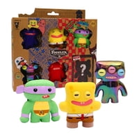 P.M.I. - Caja Con Ventana Coleccionable De La Serie 2 De Plush Figures Fuggler, Paquete De 6 Unidades