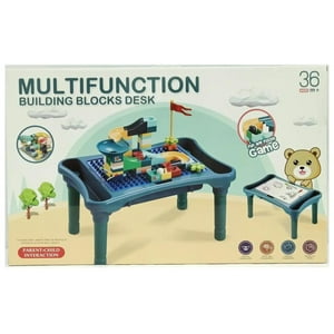 Total Click - Juguete Mesa Interactiva 2En1 Dibujos Construccion Infantil