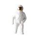 thumbnail image 1 of Estatuilla De Hombre Espacial De Cerámica Escultura Astronauta Cosmonauta Estatua Arte Blanco, 1 of 5