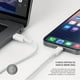thumbnail image 3 of Cable De Carga Rápida USB-C 100W 5A 1Mt LEVO blanco, 3 of 7