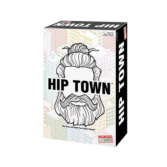 Juego de mesa Endless Games Hip Town Trading Bidding Building