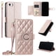 thumbnail image 5 of Funda tipo billetera FOXDOCK para iPhone 7 – Tapa abatible con correa para mujer, 5 of 5