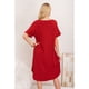 thumbnail image 3 of Vestido Midi Mujer Casual Cuello Redondo Bolsillos Colores 3377, 3 of 3
