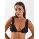 thumbnail image 1 of Top de Bikini Daikiri Mujer Triángulo Ancho Negro Protección UV50+, 1 of 3