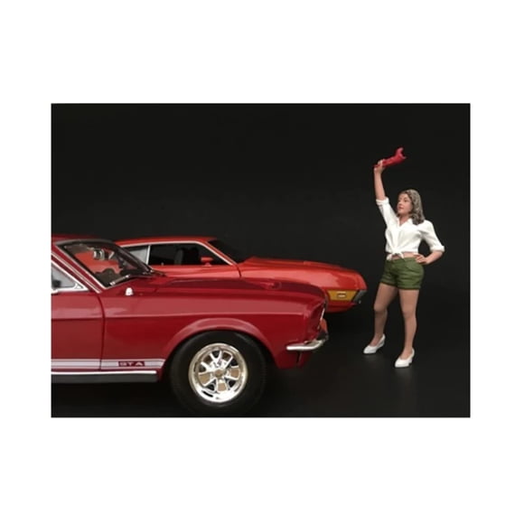 Figura American Diorama 70's Style II para maquetas a escala 1/24