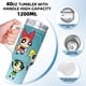thumbnail image 5 of Mi Vida como Robot Adolescente Vaso aislado de acero inoxidable con asa, diseño temático, regalo para familia, amigos y fans; incluye pajita y encaja en el portavasos estándar, 40 oz, 5 of 6