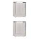 thumbnail image 5 of 2x Cerveza Vino Casa Casa Cerveza Filtro Cesta Colador De Acero Inoxidable Barware, 5 of 5