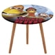 thumbnail image 1 of Pollitos en fuga-theme Fitted Round Tablecloths Elastic Edged Table Covers Waterproof Table Cloth for Kitchen Holiday Party Tables Decor 150cm, 1 of 6