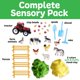 thumbnail image 3 of Sensory Pack Creativity for Kids, juguetes de granja para niños de 3 a 4 años o más, 3 of 7