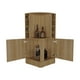 thumbnail image 3 of Bar Esquinero 2 Puertas Y Porta Botellas Fm-015c Café Claro, 3 of 8