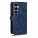 thumbnail image 5 of Funda Cartera Lunares Samsung Galaxy S25 Plus con Tarjetero, Correa y Soporte Azul, 5 of 6