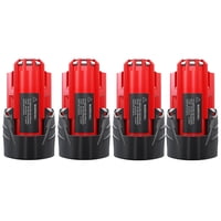 Batería Junwood M12 12V 3.5Ah Paquete De 4