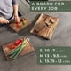 thumbnail image 3 of Juego De Tablas De Cortar De Madera Maciza De Acacia Con Soporte, 3 of 6