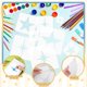 thumbnail image 3 of Juego de plantillas de estrellas Bsenhe 16 piezas, 3 of 8