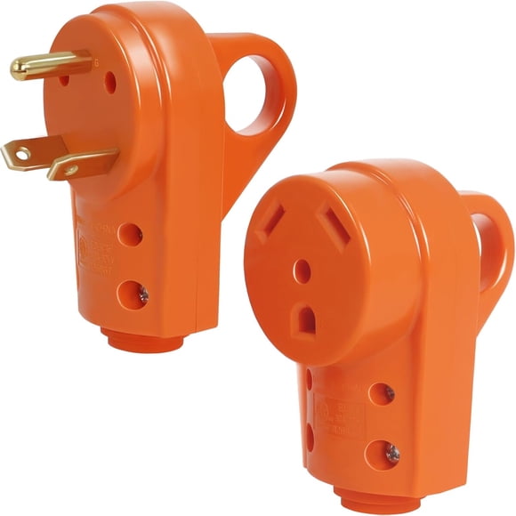 Set Enchufe Wadoy 30A Macho Hembra RV TT30P 125V NEMA